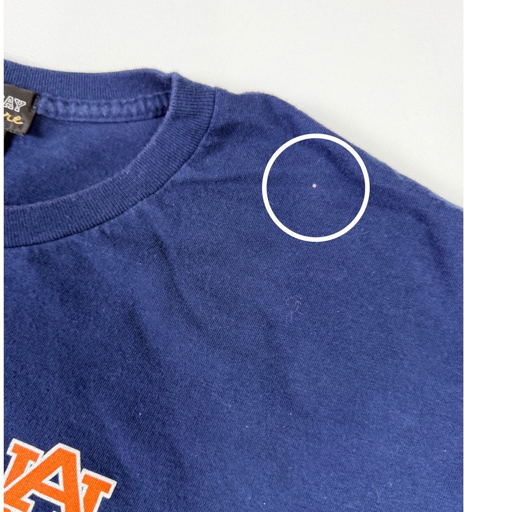 Gameday Couture Auburn Tigers T-Shirt Women XL Navy Blue Good Floral Graphic Tee - Picture 7 of 7